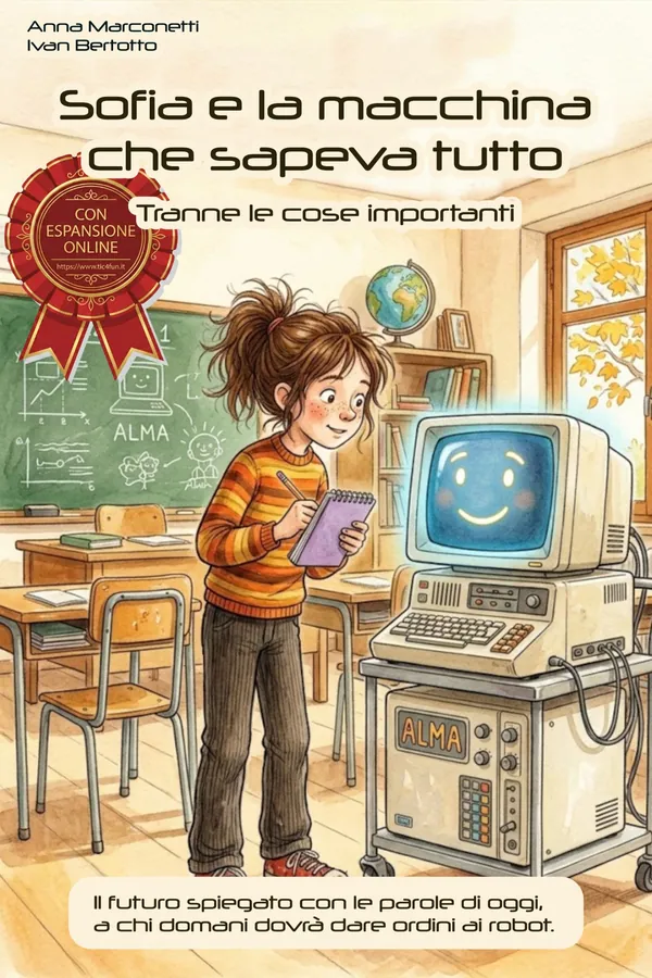 Copertina del libro Sofia e la macchina che sapeva tutto