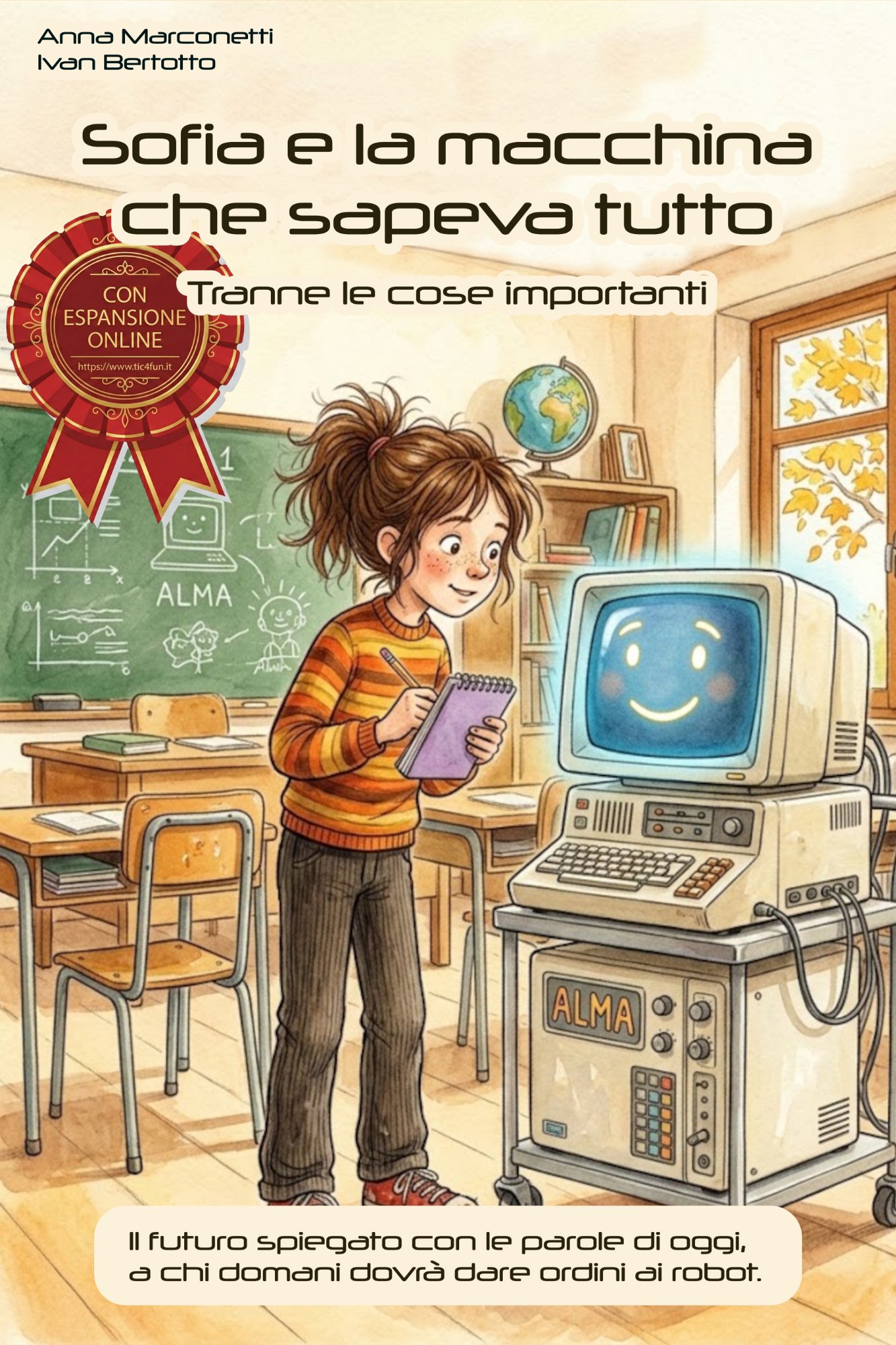 Copertina del libro Sofia e la macchina che sapeva tutto