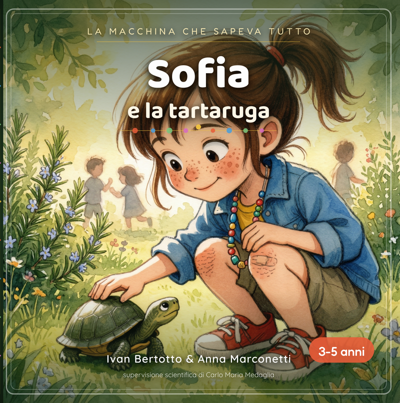 Copertina del libro Sofia e la tartaruga, 3-5 anni