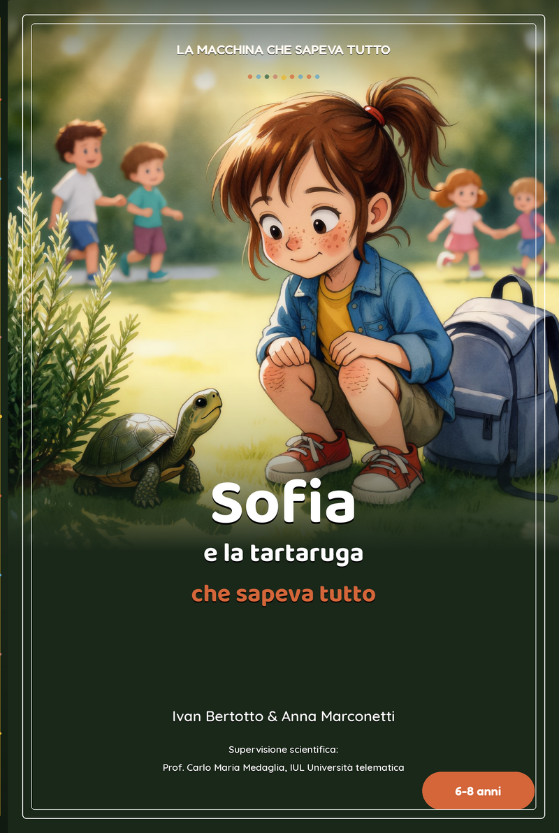 Copertina del libro Sofia e la tartaruga che sapeva tutto